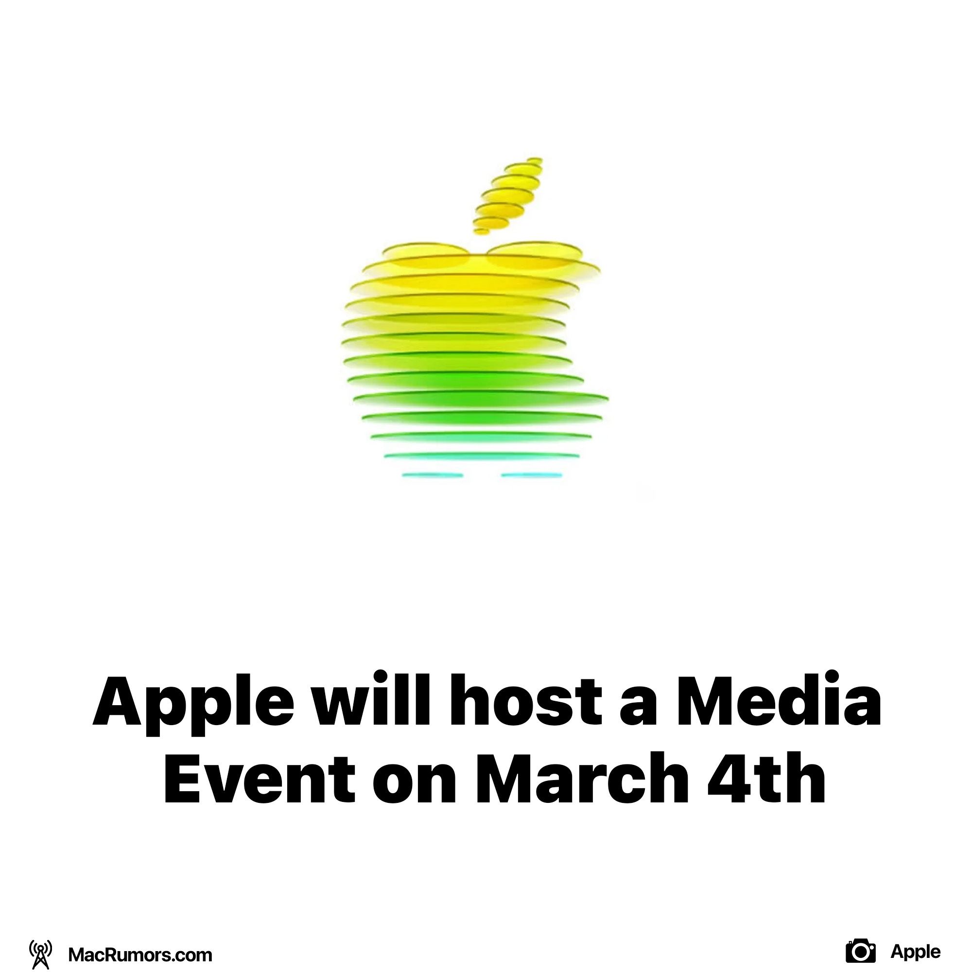 Apple Media Event on Match 4th