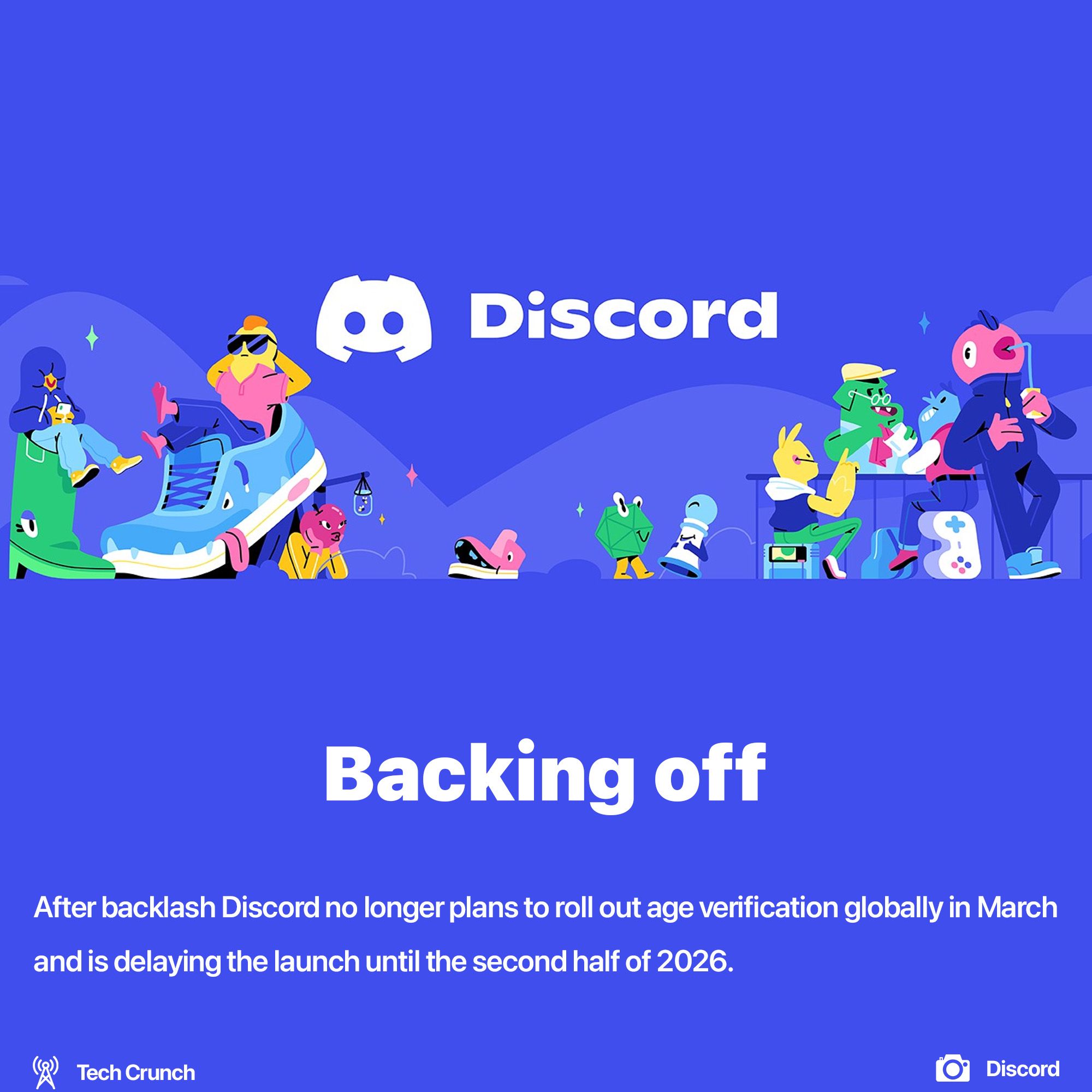 Discord is delaying age verification roll out