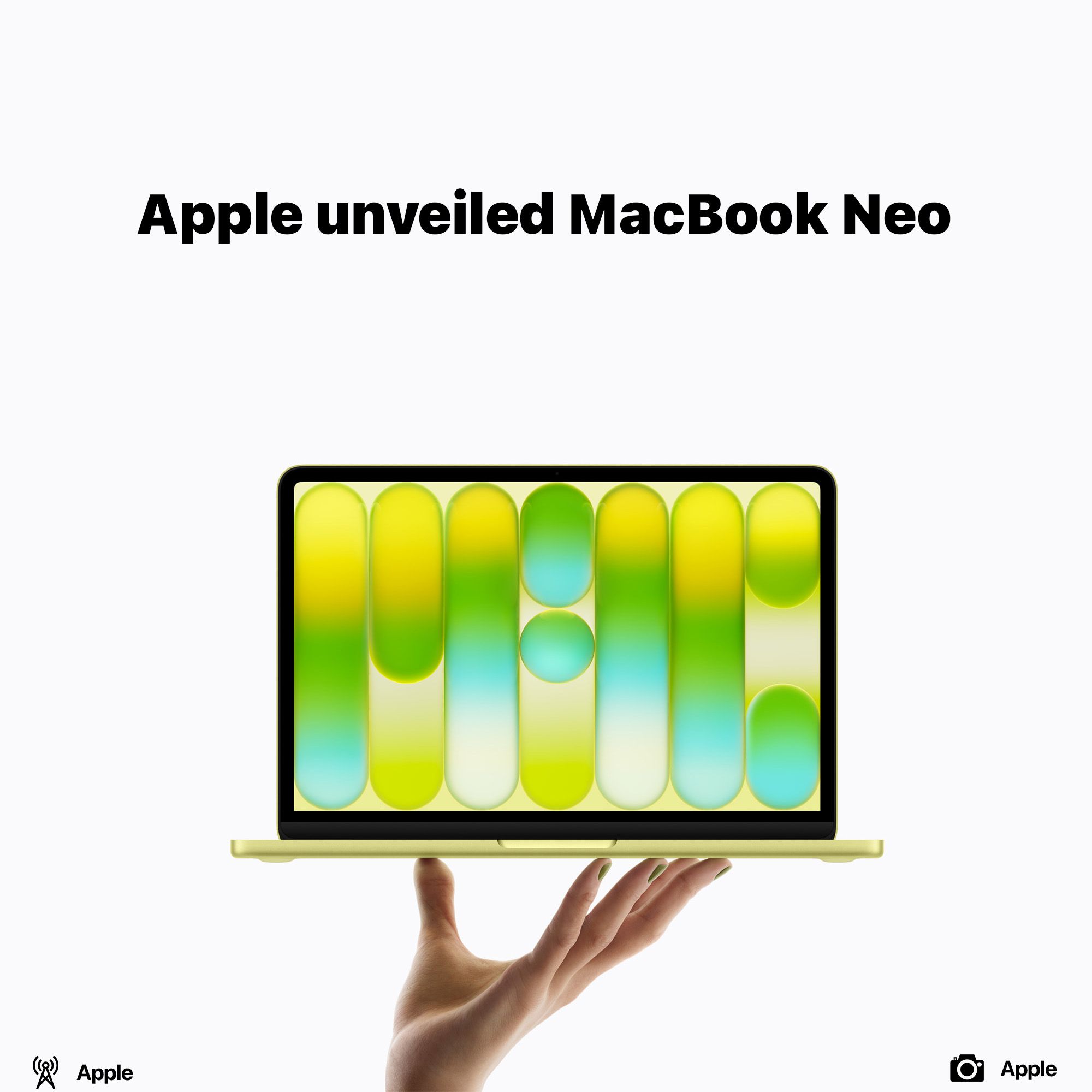 Apple unveiled MacBook Neo