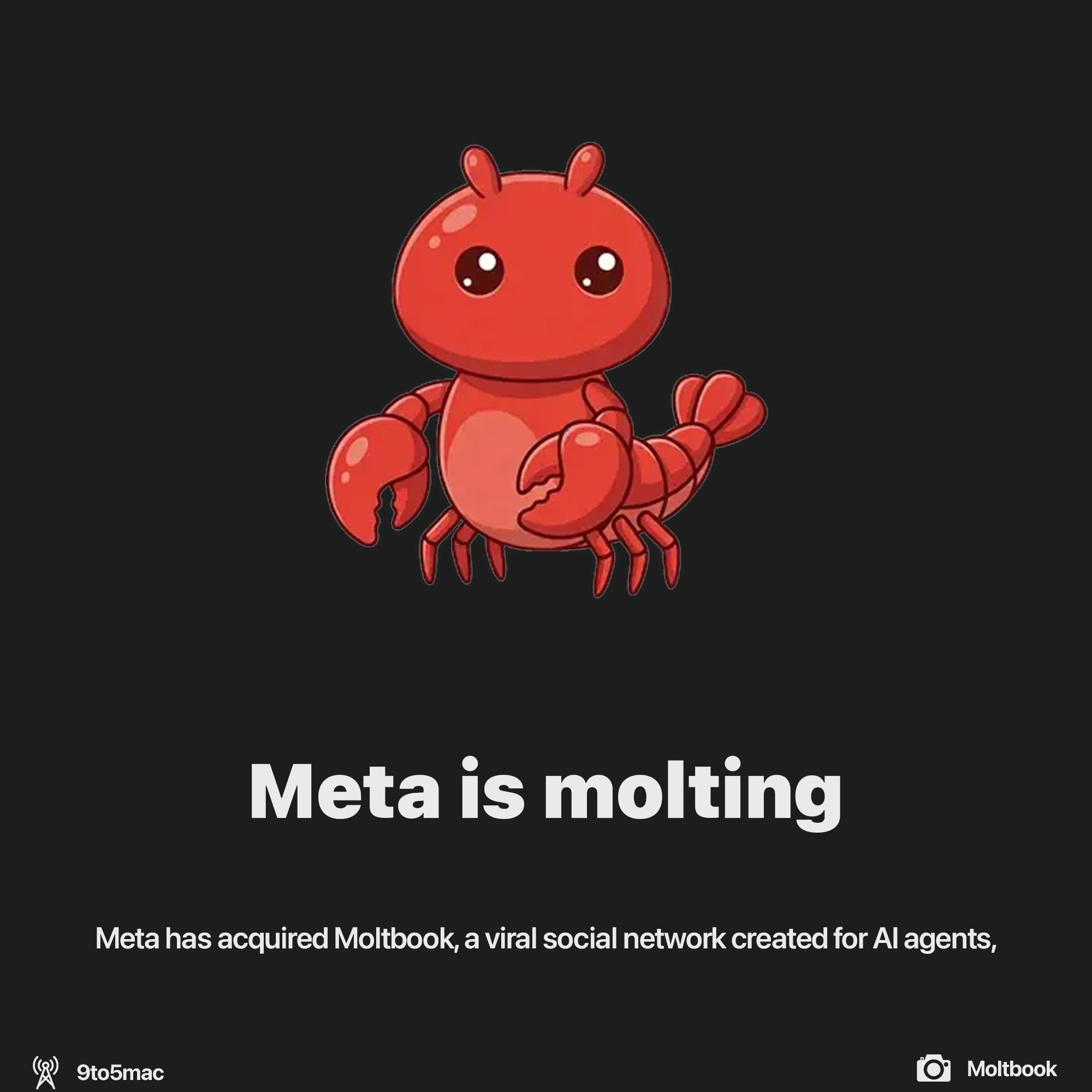 Meta acquired Moltbook