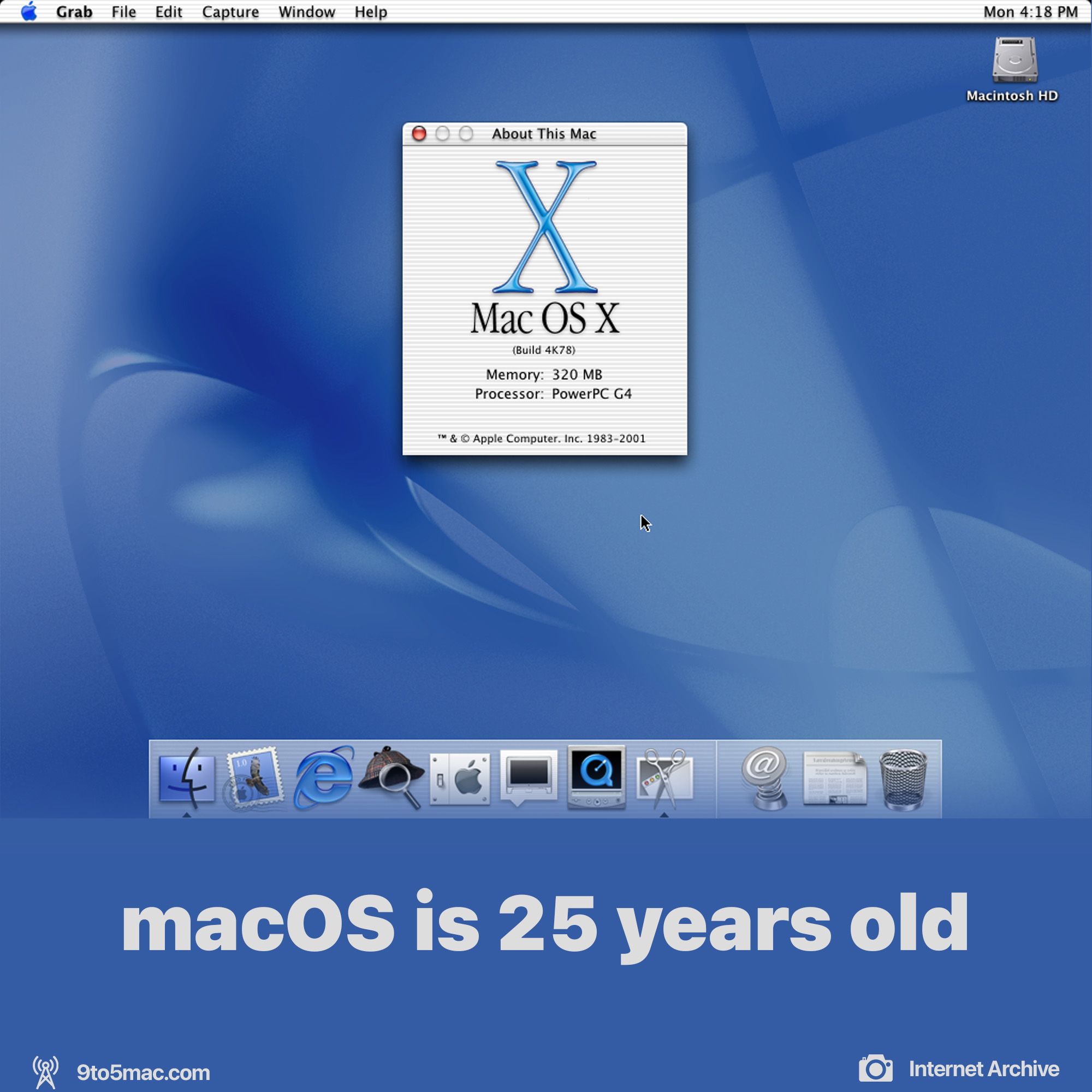 macOS is 25 years old