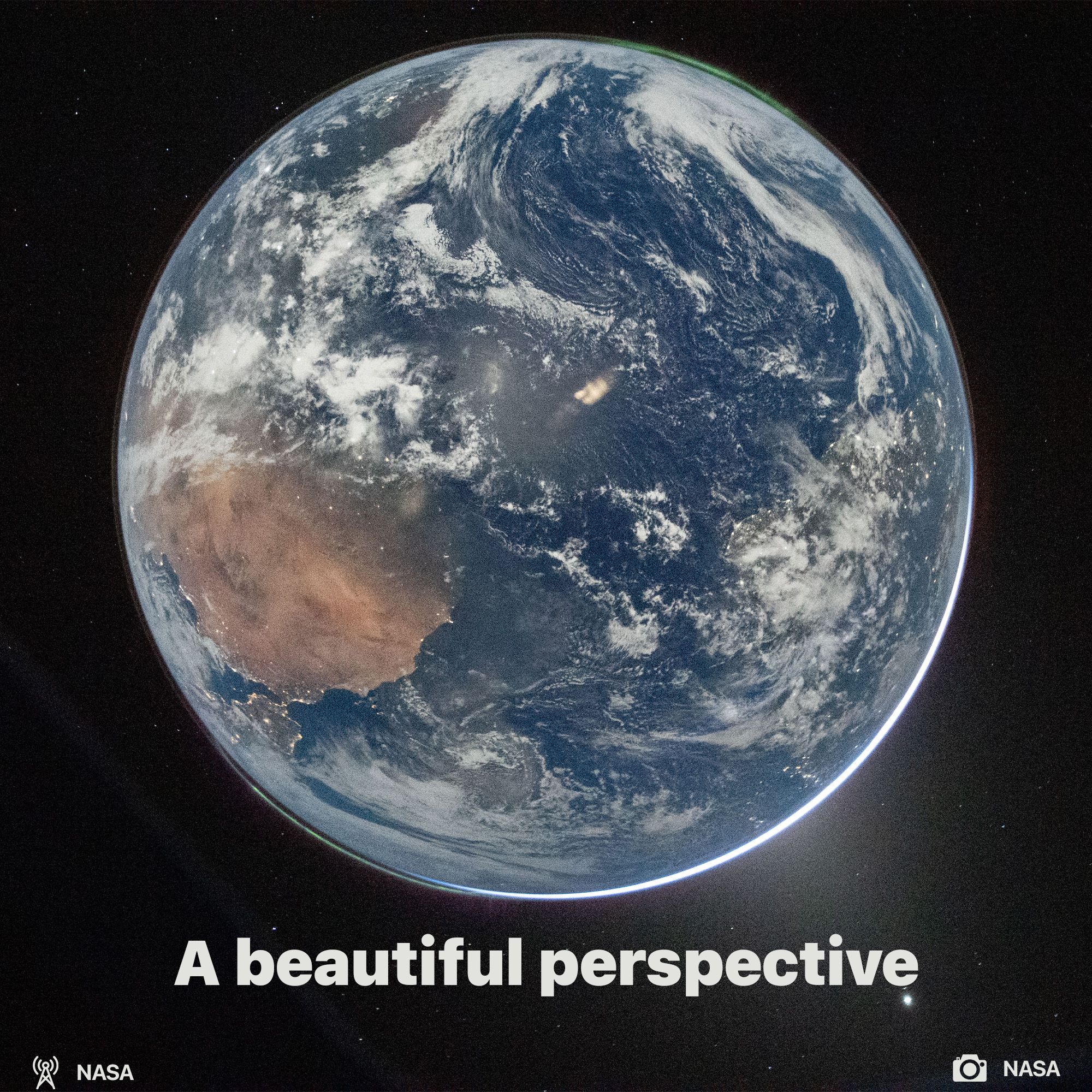 Artemis II crew captured a stunning photo of Earth