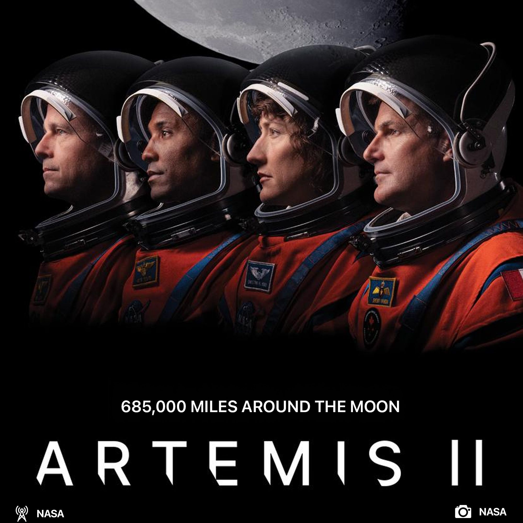 Artemis 2 crew flew further than any human before