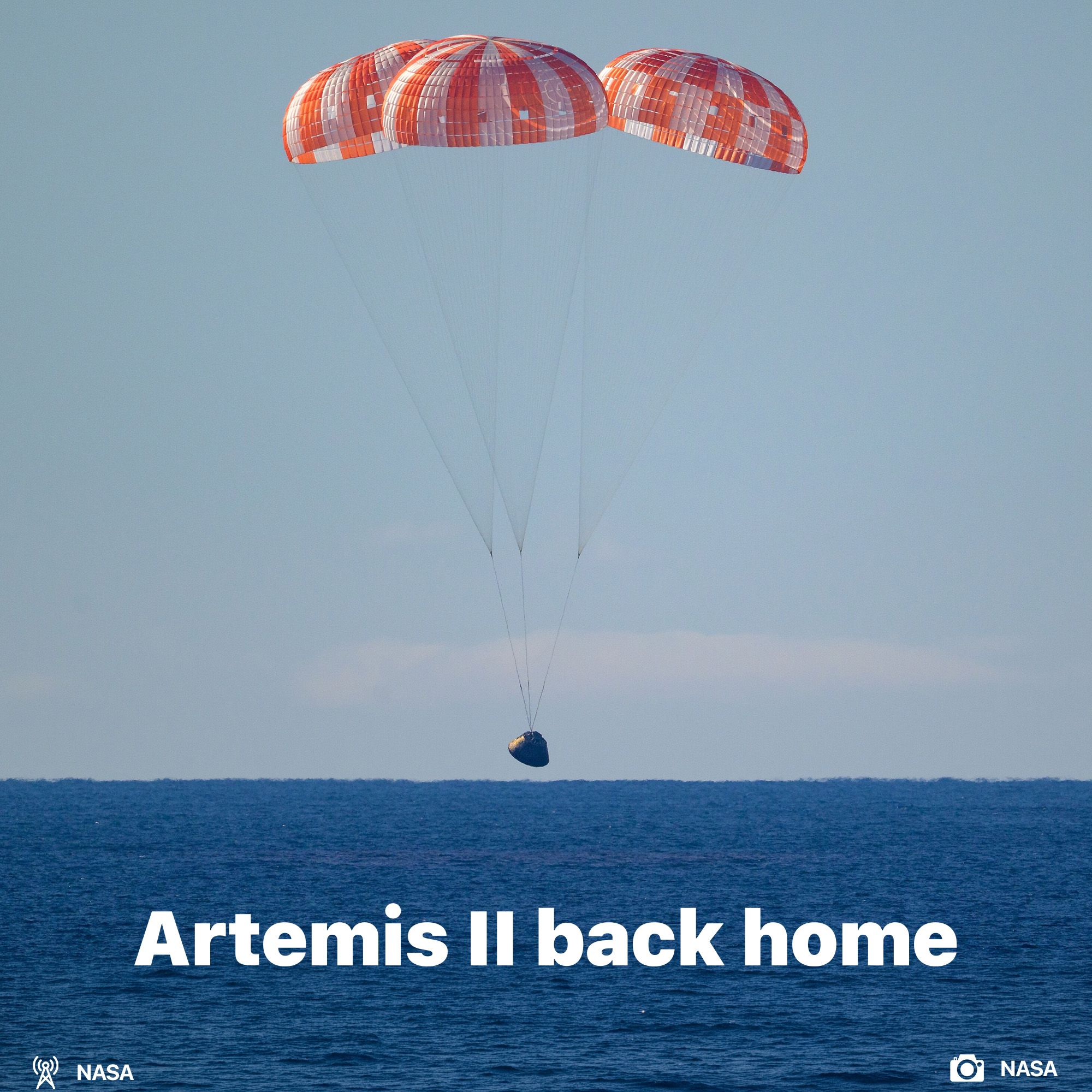 Artemis 2 back home