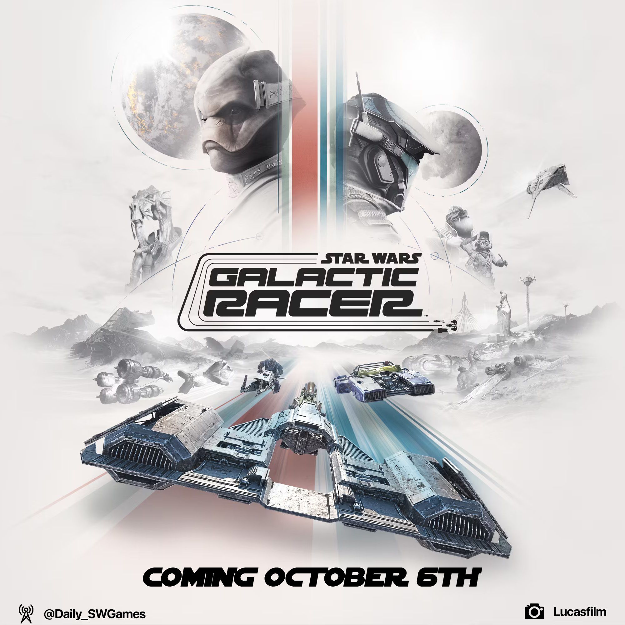 Star Wars Galactic racer coming October 6th