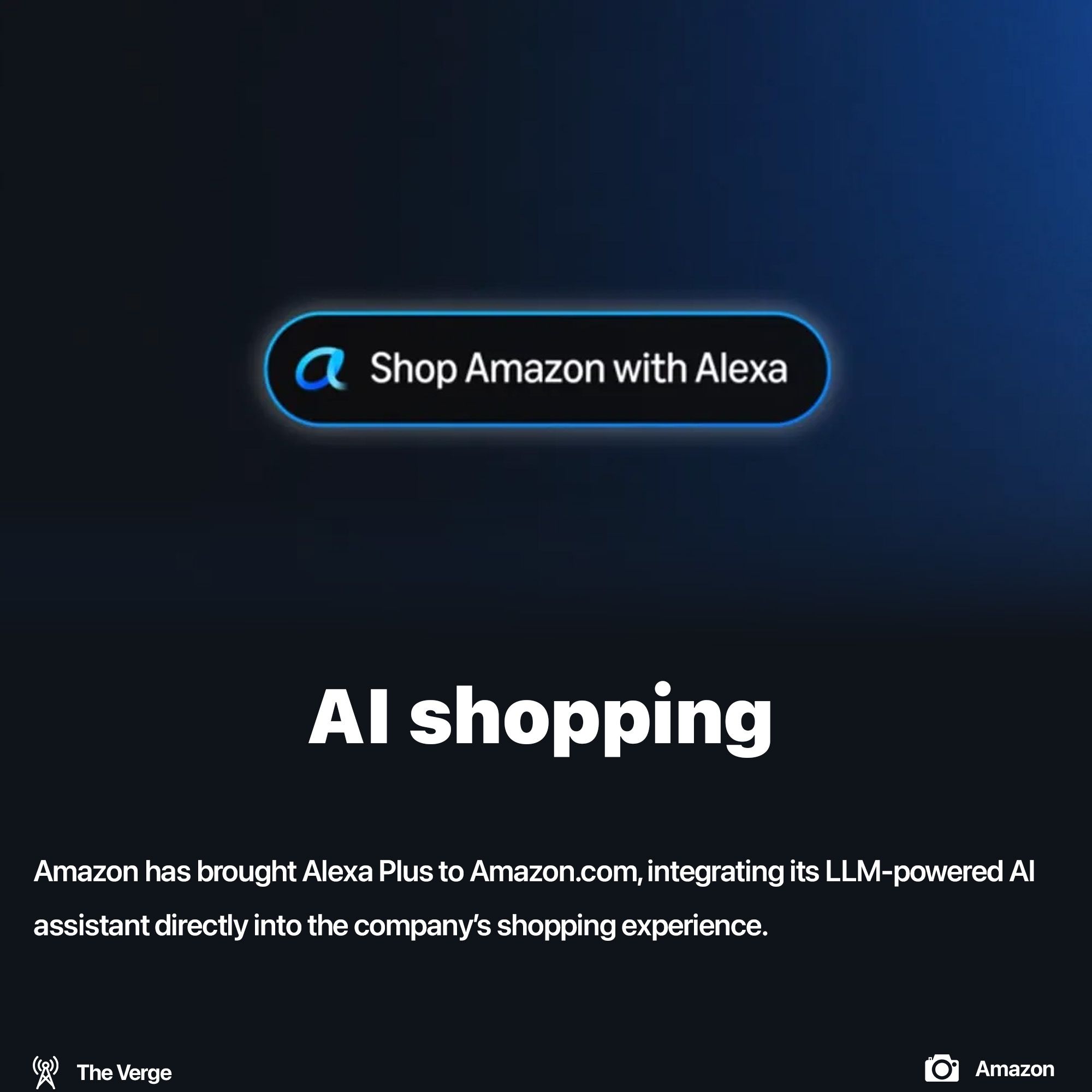 Amazon integrated Alexa Plus into Amazon.com