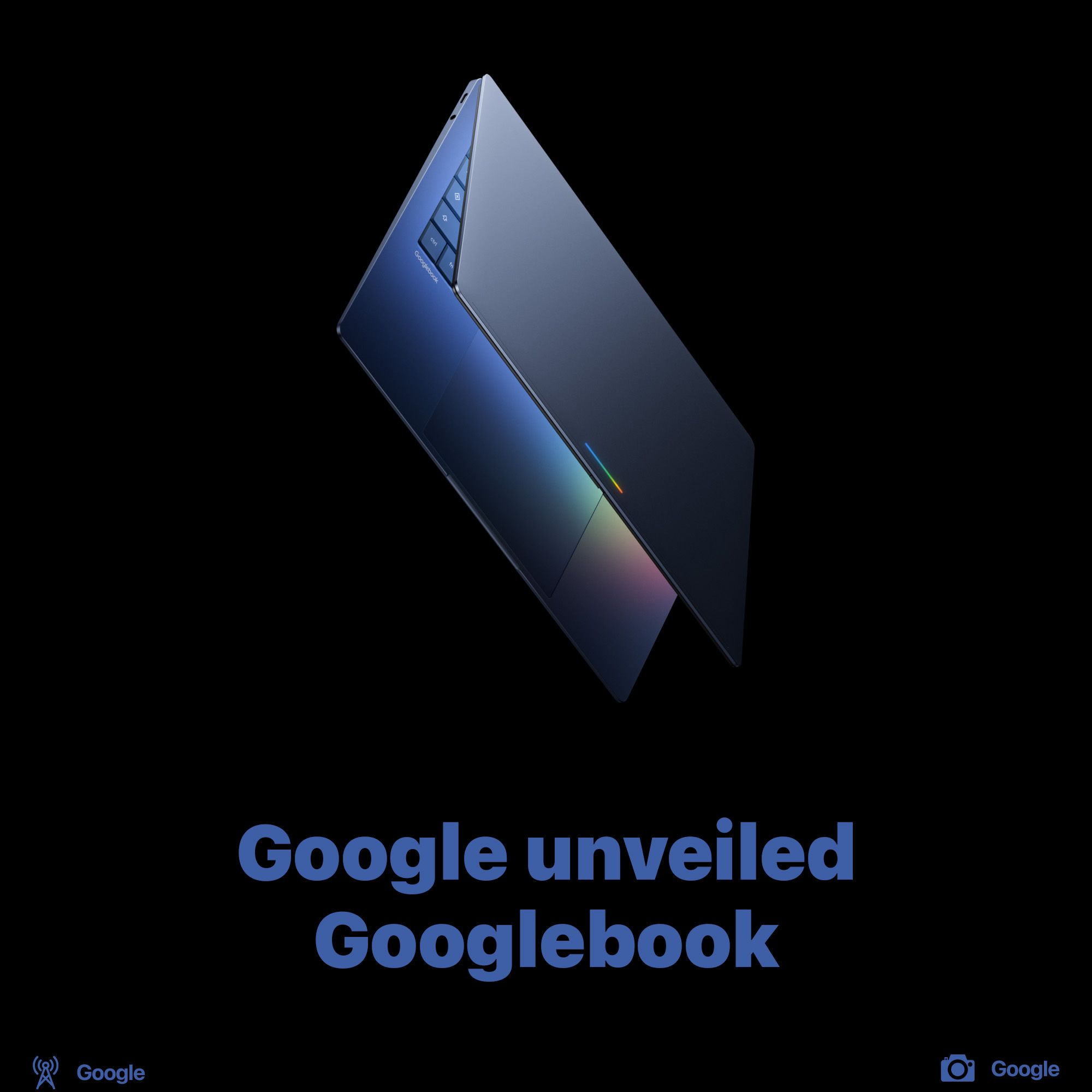 Google unveiled Googlebook