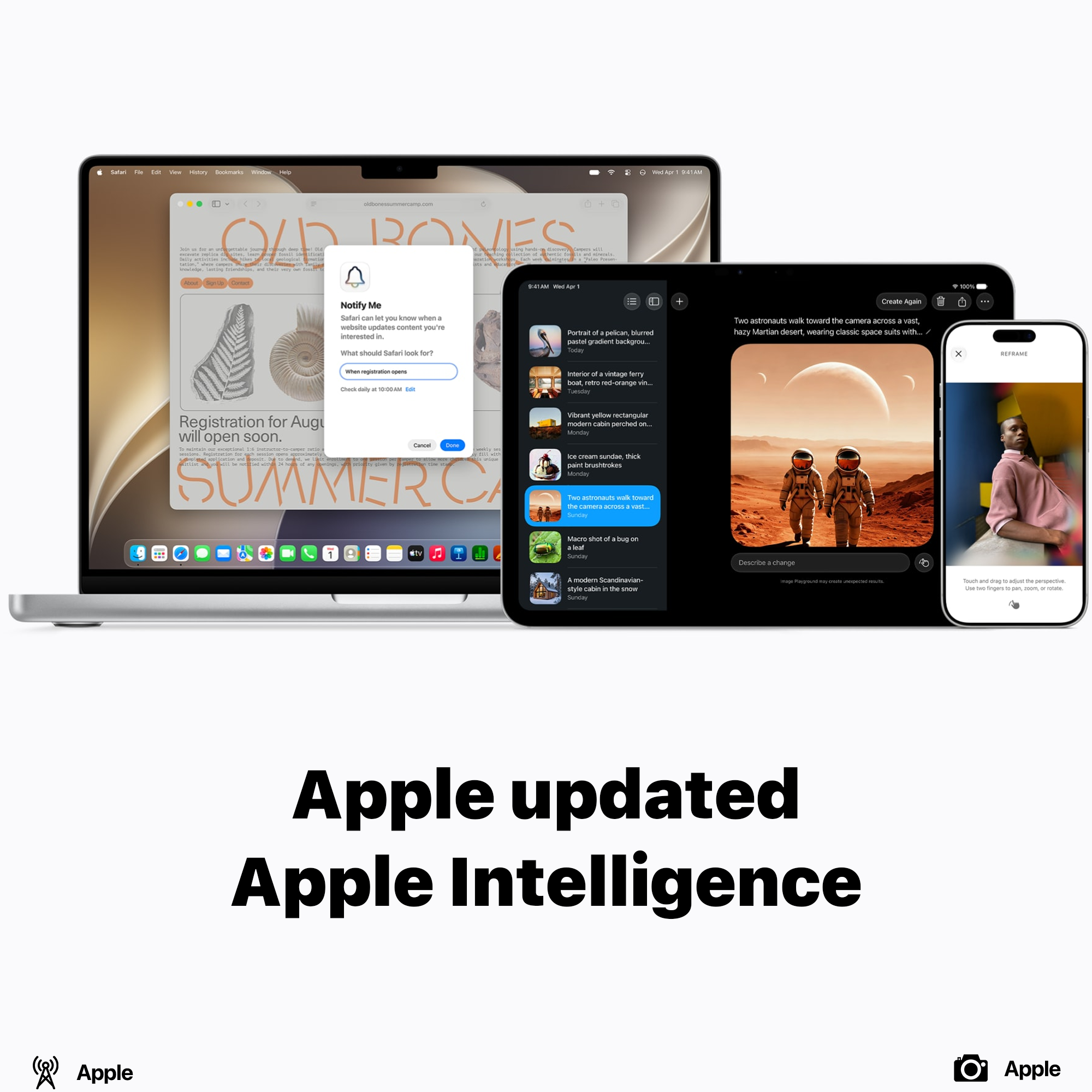 Apple updated Apple Intelligence