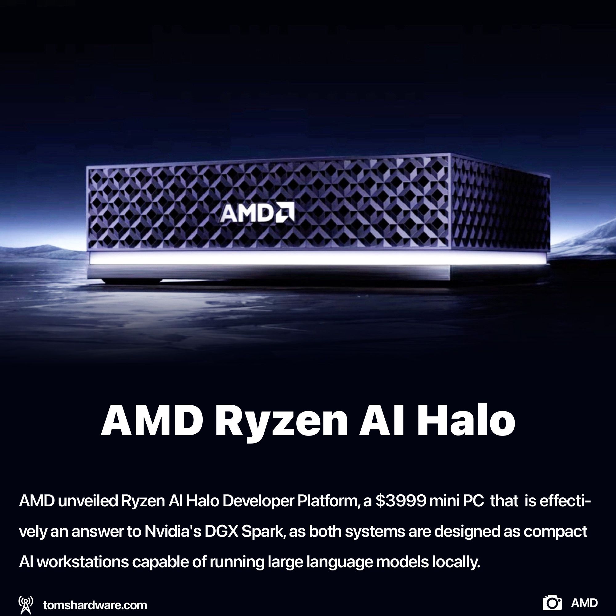 AMD unveiled AI mini PC