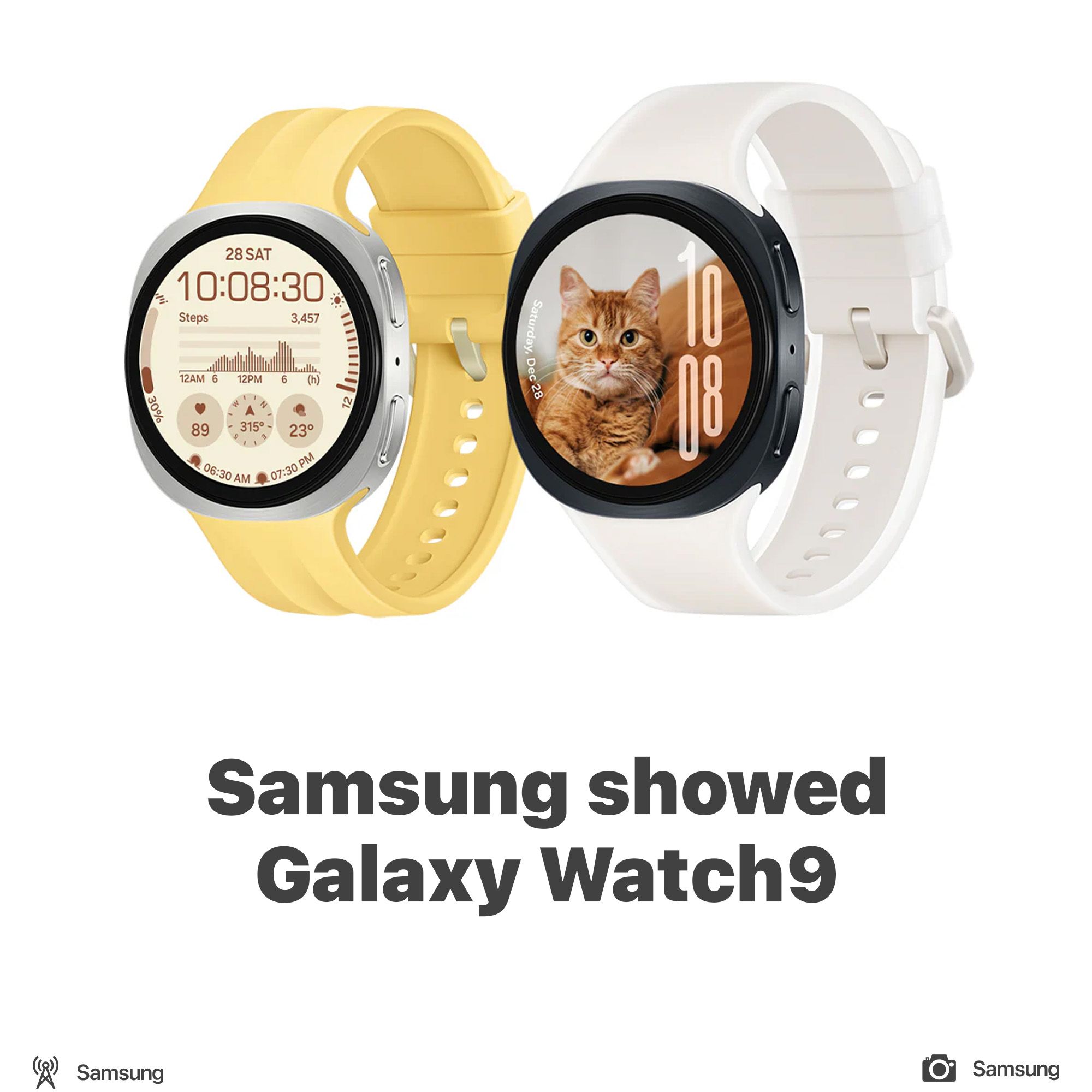 Samsung showed Galaxy Watch9