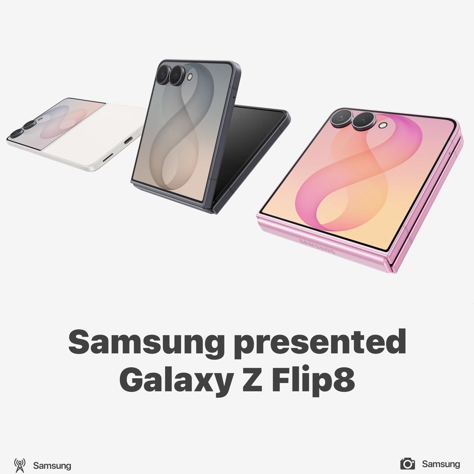 Samsung presented Galaxy Z Flip8