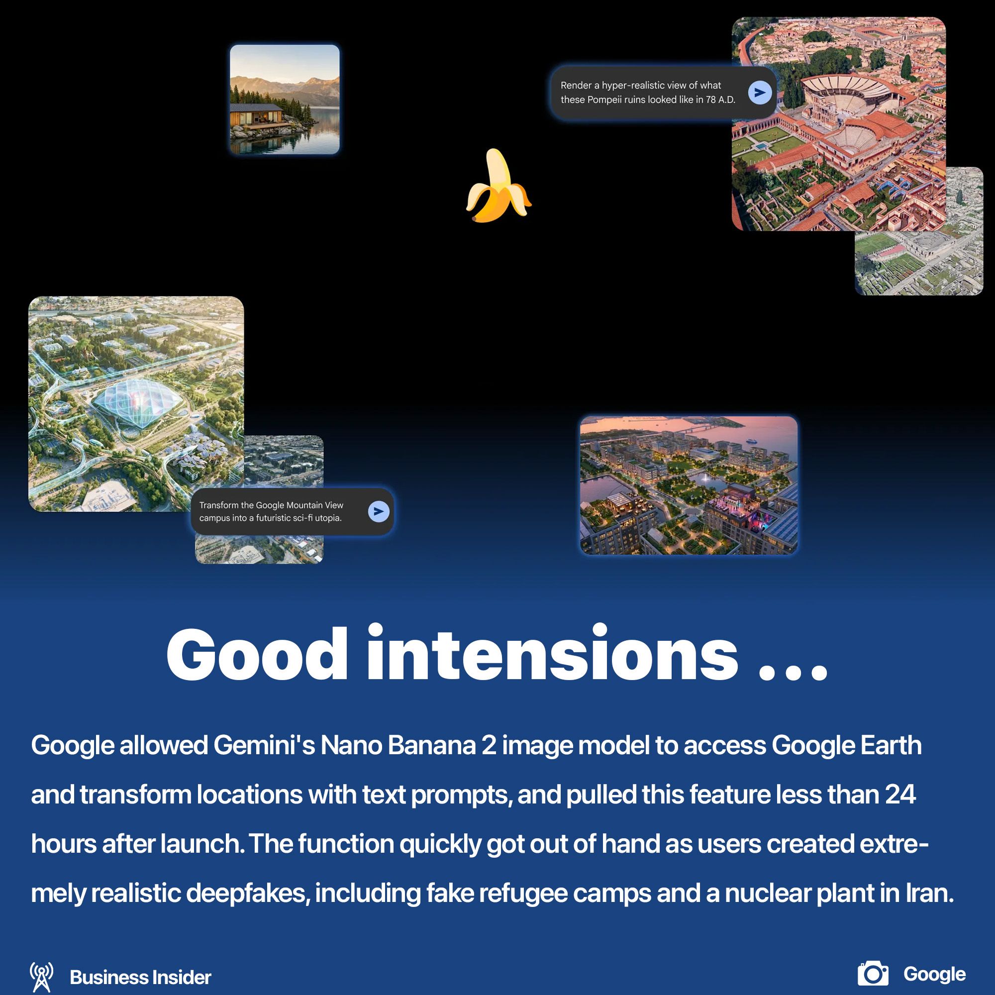 Google added AI to Google Earth and quickly regret it
