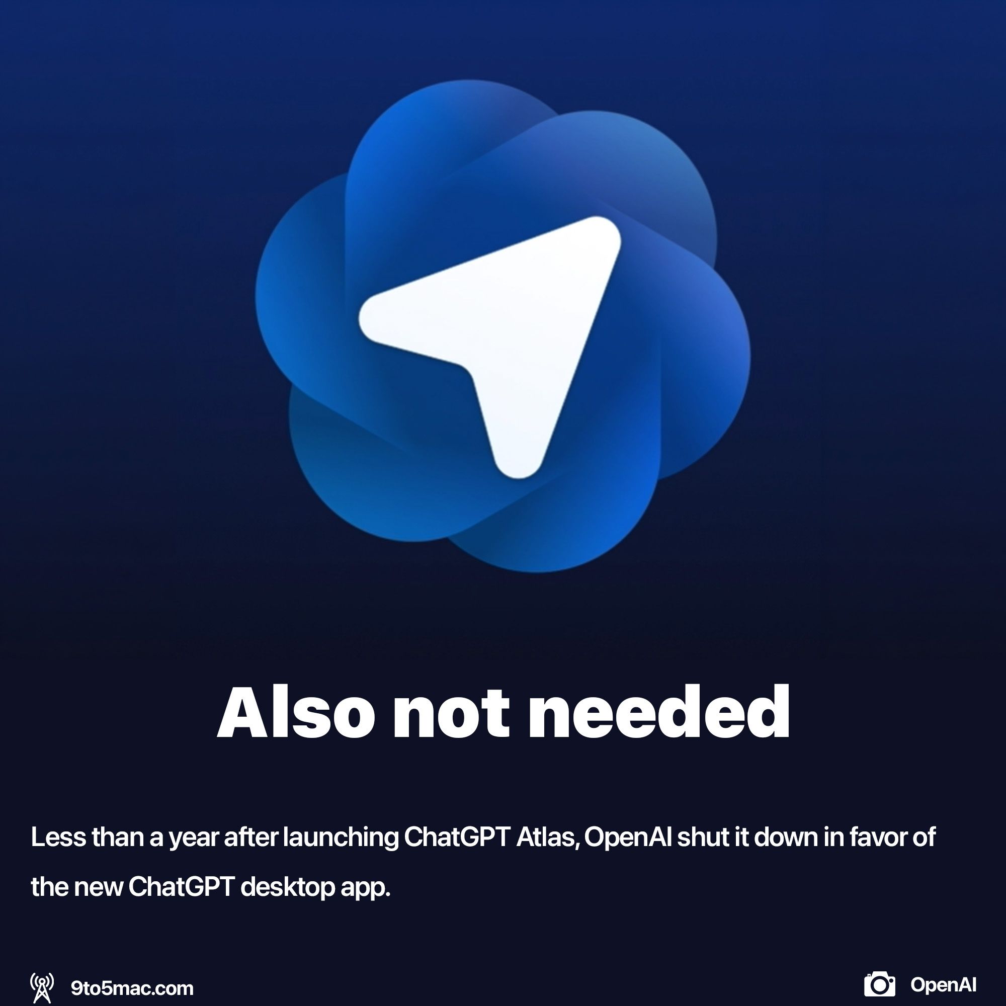 OpenAI shut down ChatGPT Atlas browser