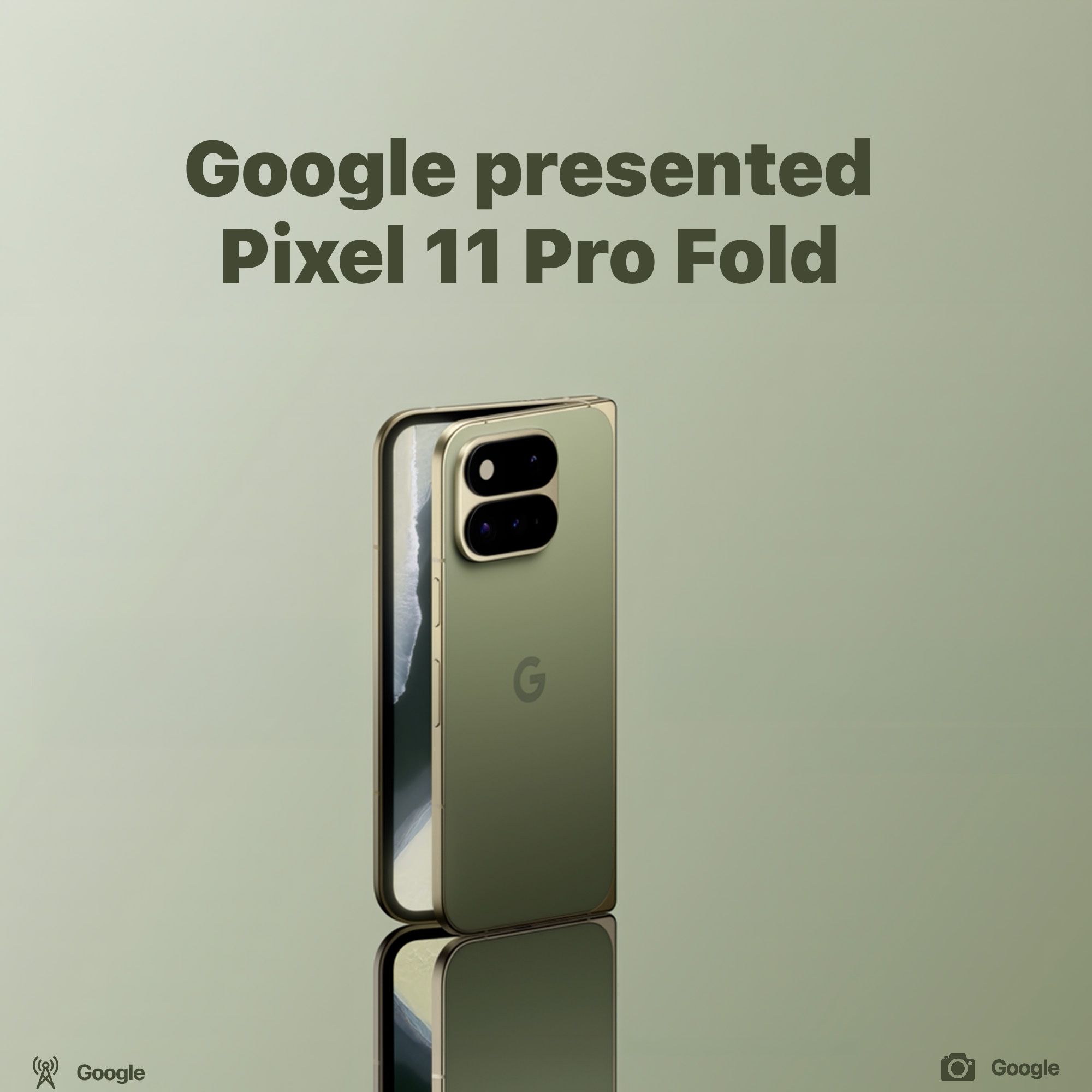 Google Presented Pixel 11 Pro Fold