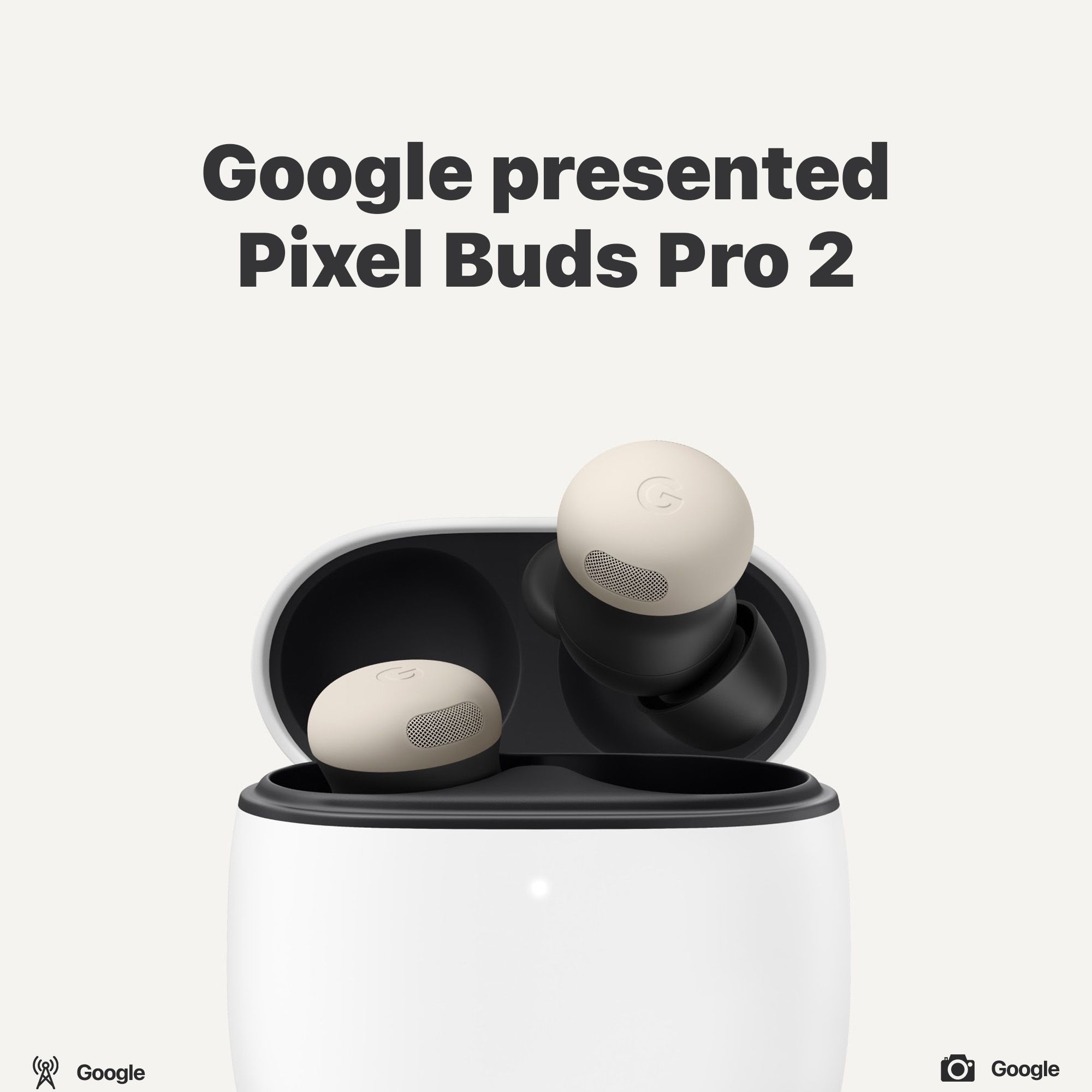 Google presented Pixel Buds Pro 2