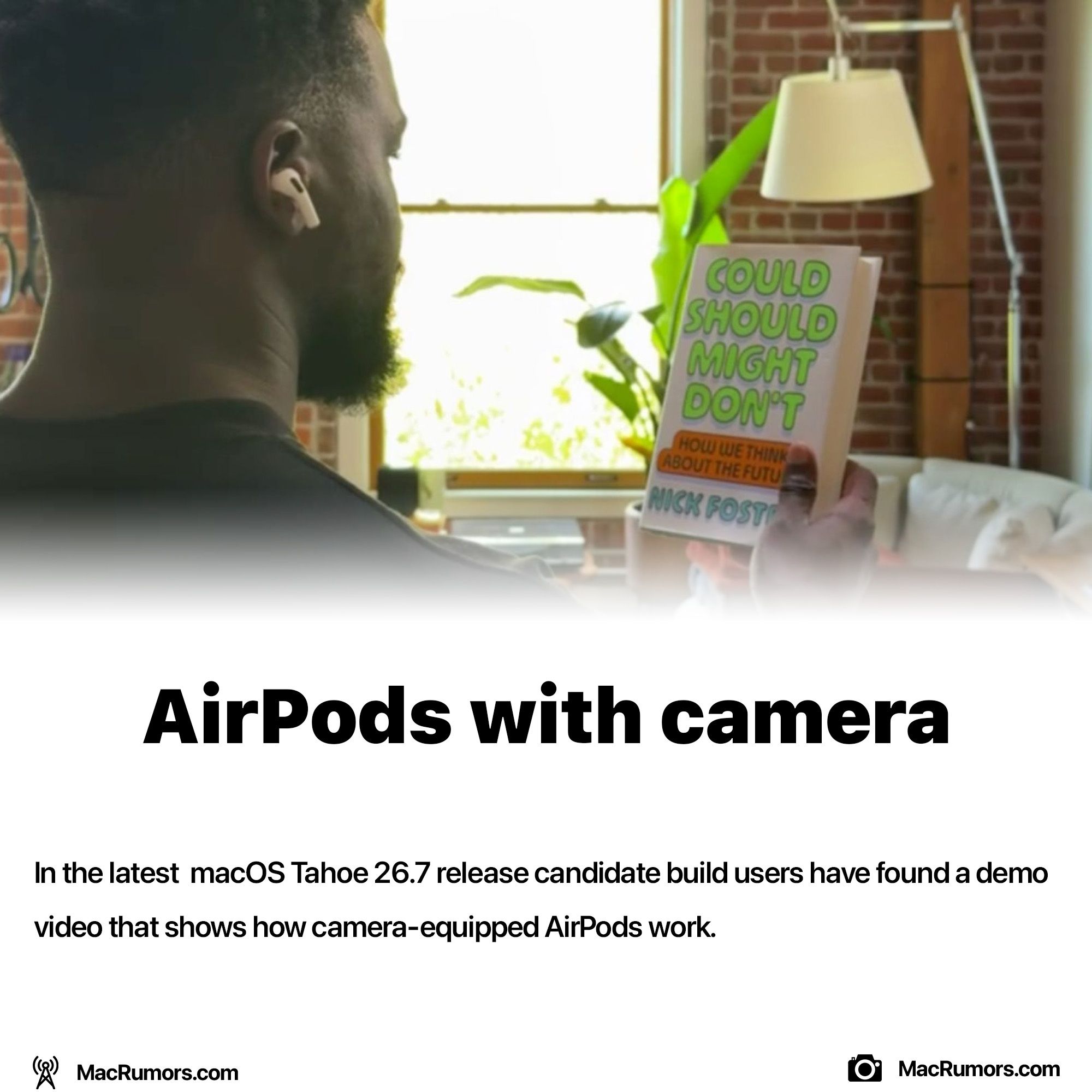 AirPods with camera leaked
