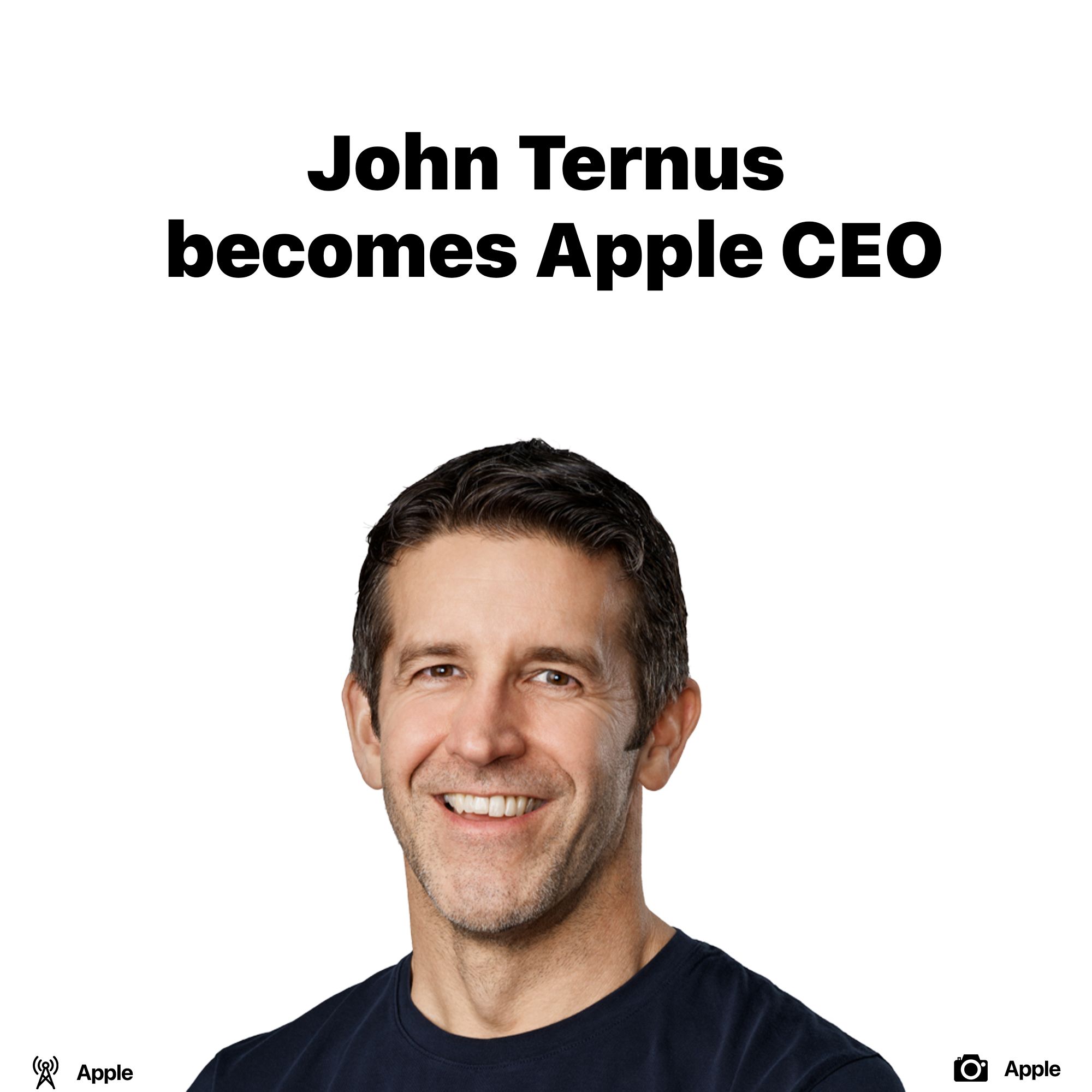 John Ternus becomes Apple CEO