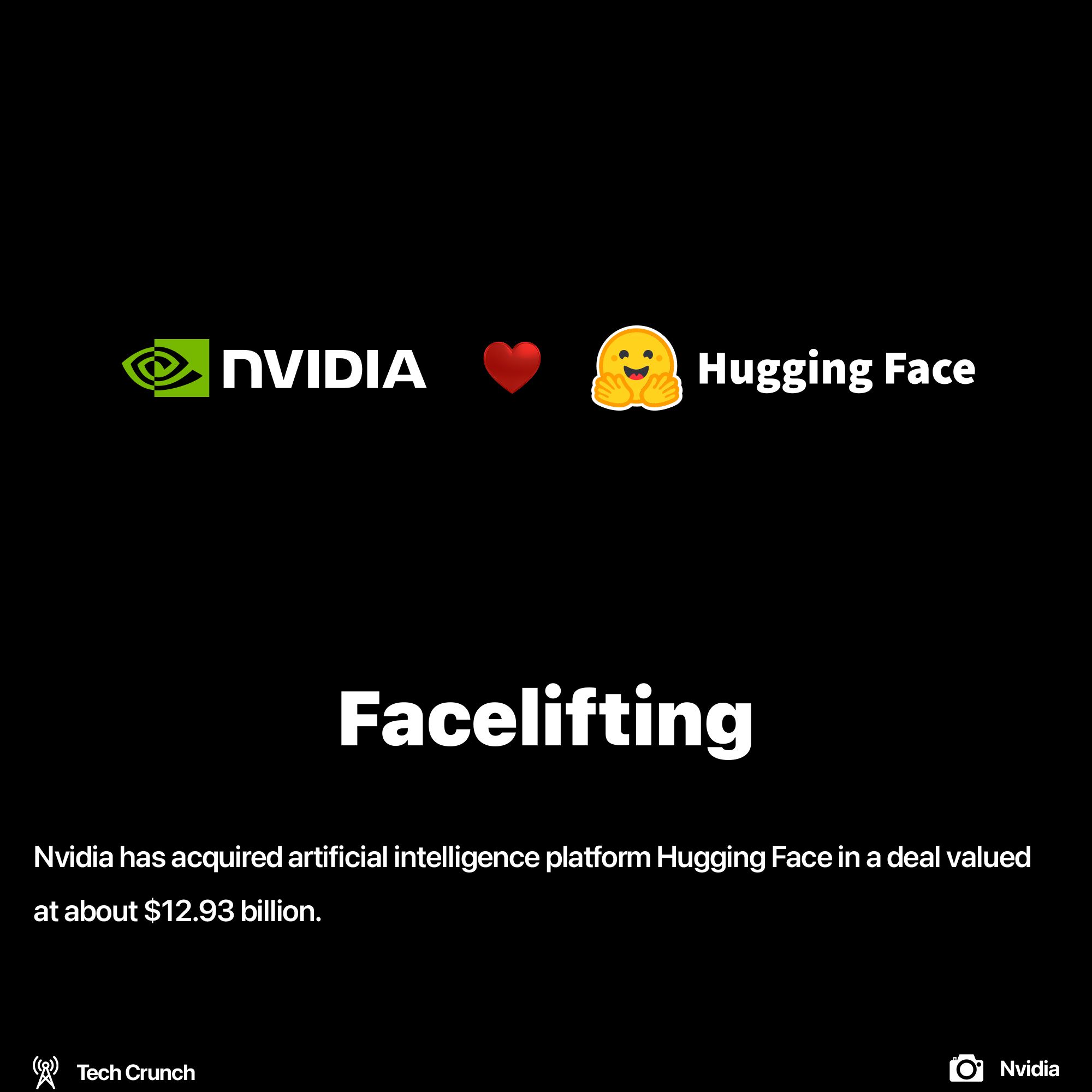 Nvidia acquired Hugging Face