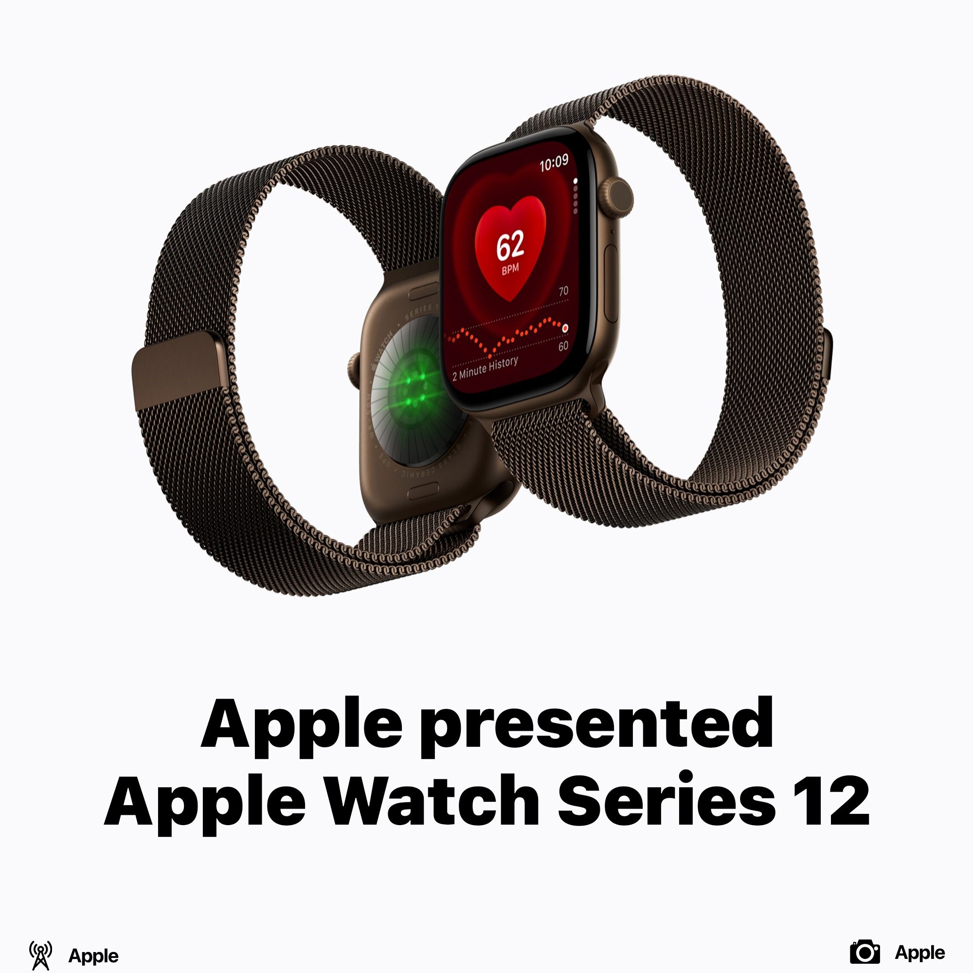 Apple presented Apple Watch Series 12