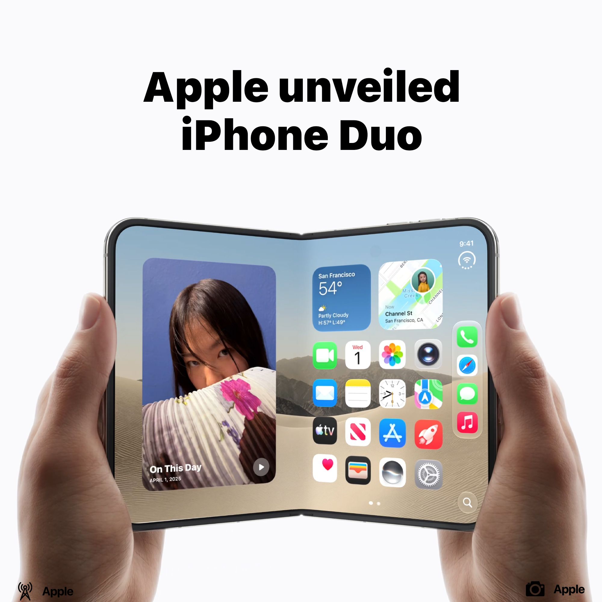 Apple unveiled iPhone Duo