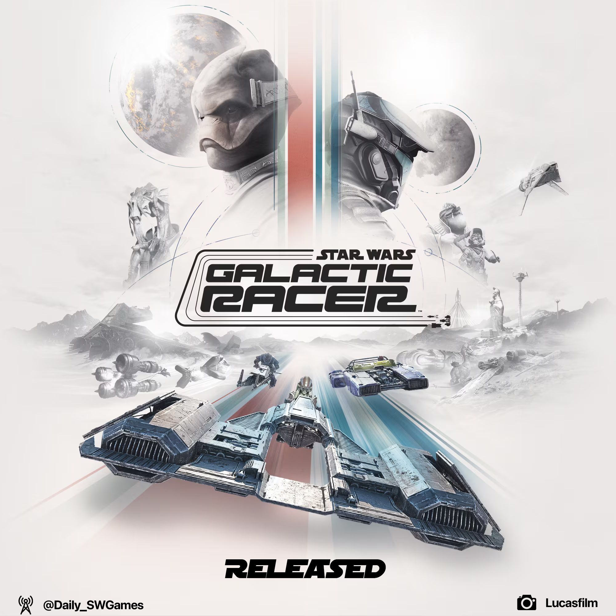 Star Wars Galactic racer is out