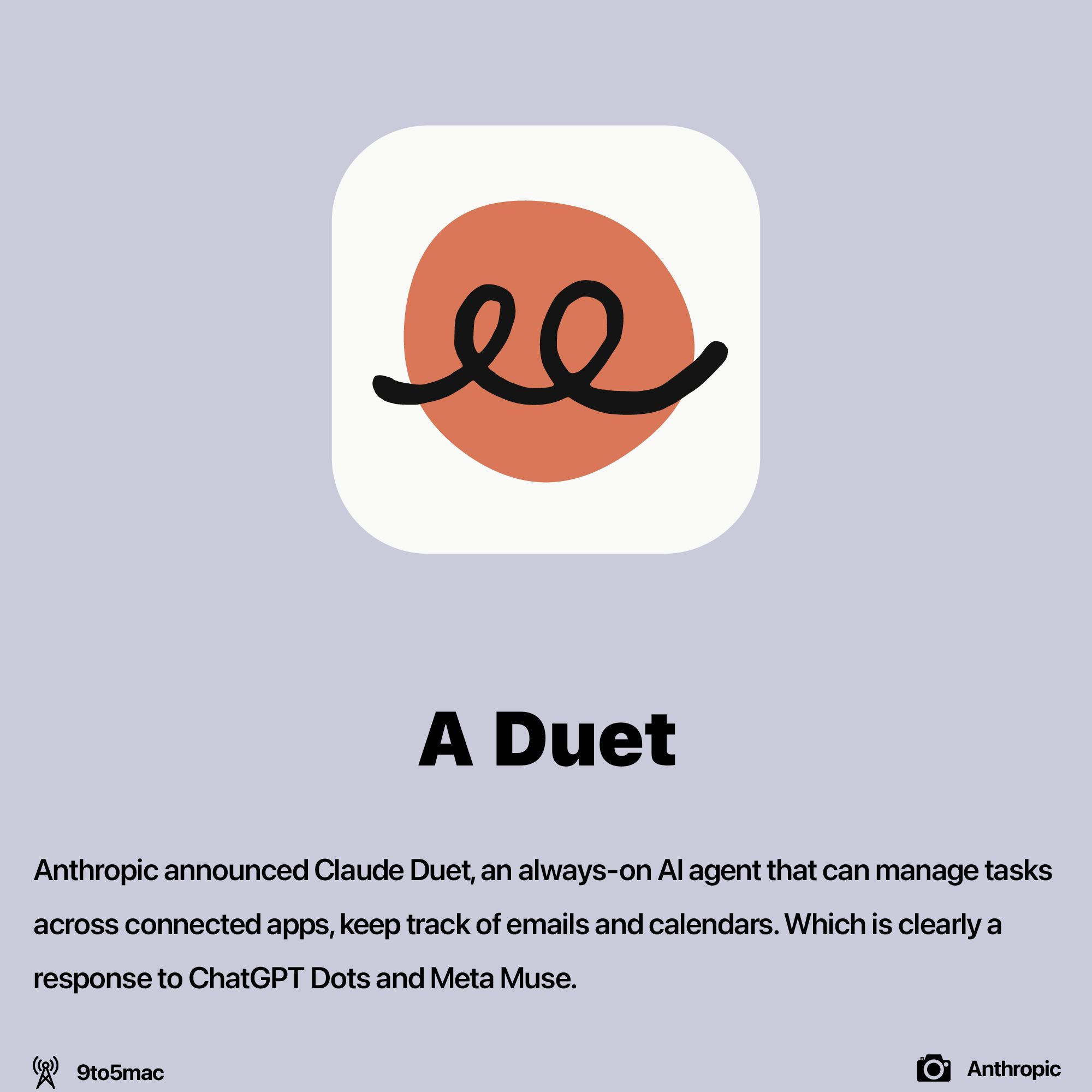 Anthropic announced Claude Duet AI agent